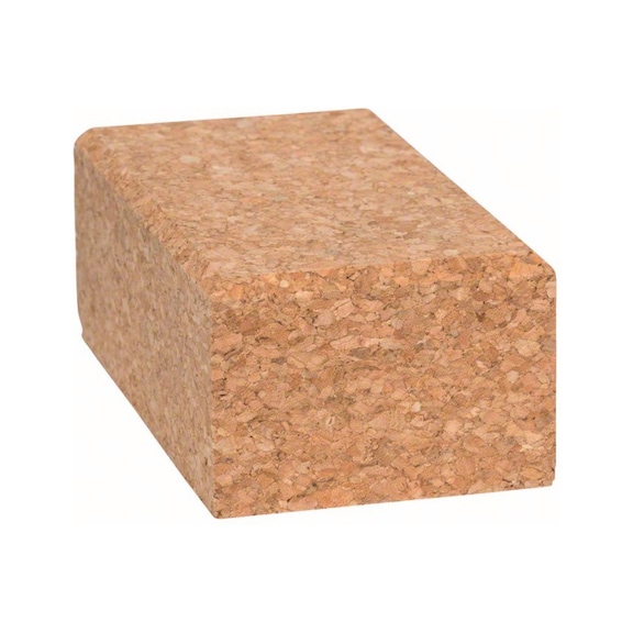 BOSCH Handschleifklotz LängexBreite 60x100 mm aus Kork klein 2607000636 - Handklotz