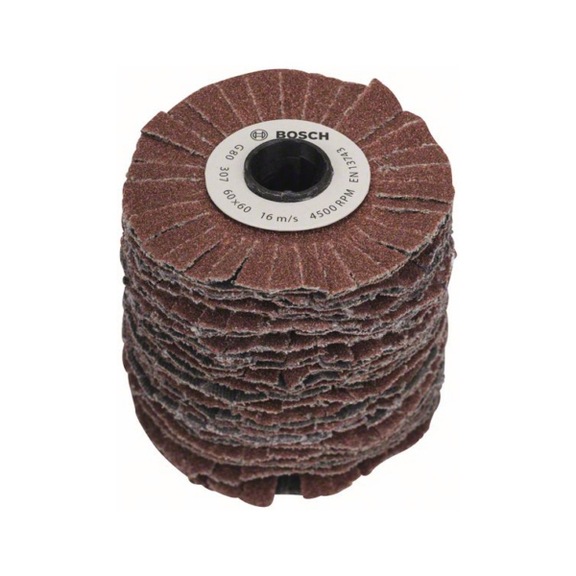 BOSCH Sanding drum flexible 60 mm K 80 1600A00152 - Abrasive tool made of abrasive on backing