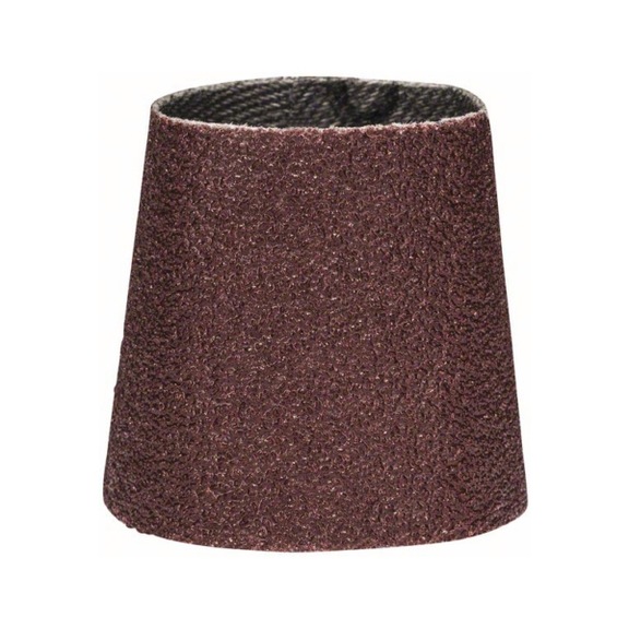 BOSCH Schleifhülse konisch 30 mm K 80 1600A00157 - Schleifwerkzeug aus Schleifmittel auf Unterlage