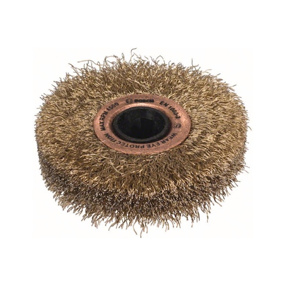 BOSCH Bürste für Texoro vermessingt 10 mm 1600A00159 - Schleifmittel, Schleifkörper (Teile)