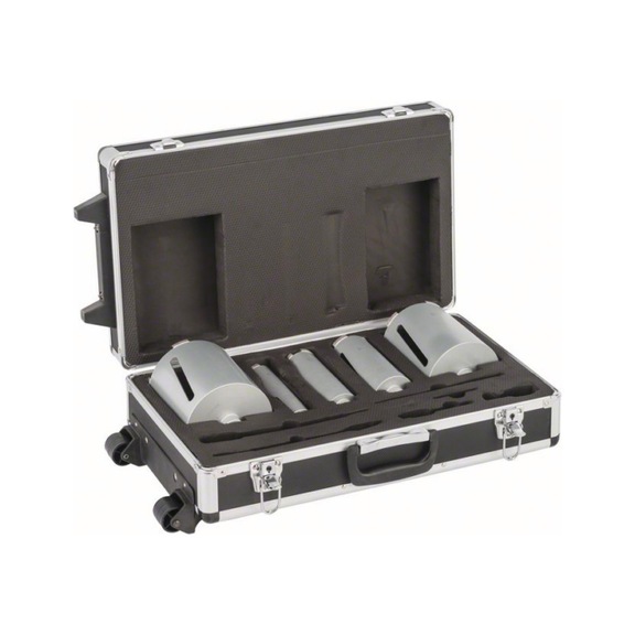 BOSCH Diamond dry core bit set 5-piece G 1/2 inch 38-127 mm 2608587007 - Drill bit (non-detachable cutting edges)
