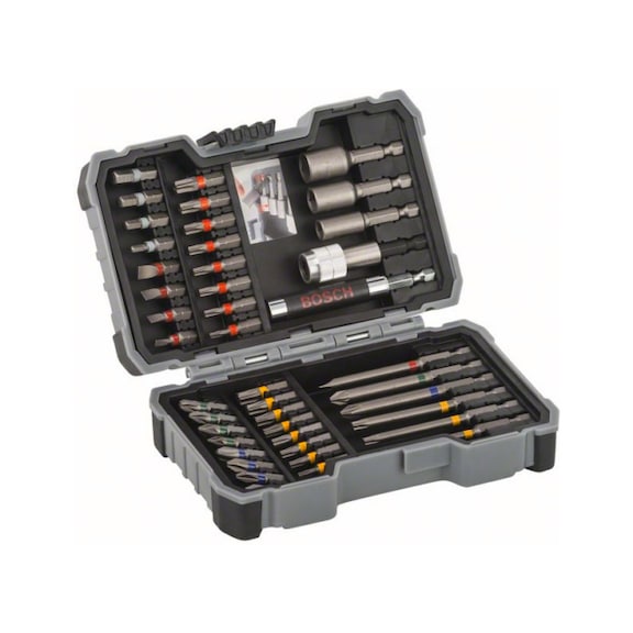 BOSCH 43-piece screwdriver and socket set 2607017561 - Power tool parts