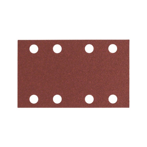 BOSCH Sanding sheet C430 80 x 133 mm 180 8 holes Velcro 10-pack 2608605282 - Abrasive tool made of abrasive on backing