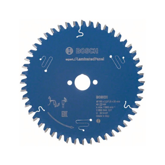BOSCH Circular saw blade Expert for Laminated Panel 160 x 20 x 2.2 mm 48 2608644127 - Circular saw blade (machines)