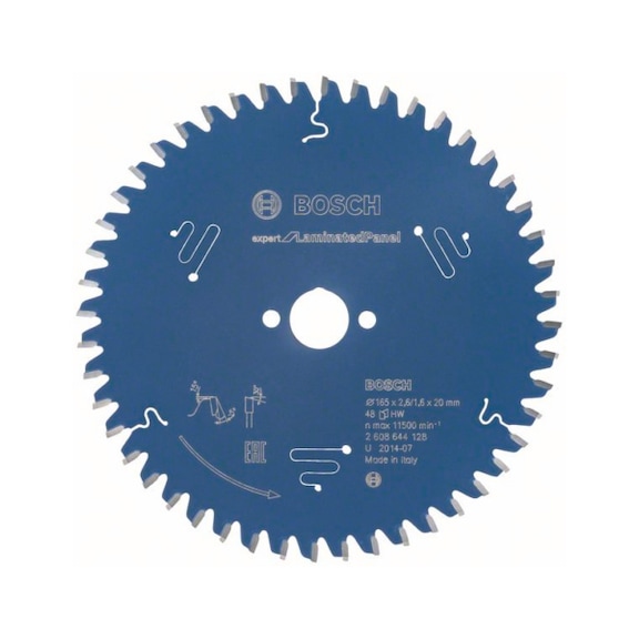 BOSCH Circular saw blade Expert for Laminated Panel 165 x 20 x 2.6 mm 48 2608644128 - Circular saw blade (machines)