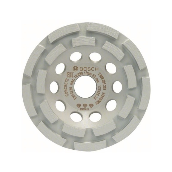 BOSCH Diamanttopfscheibe Best for Concrete 125 x 22,23 x 4,5 mm 2608201228 - Schleifwerkzeug mit Diamant oder Bornitrid mit Bohrung