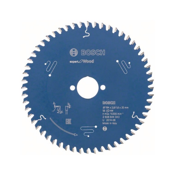 BOSCH Circular saw blade Expert for Wood 184 x 30 x 2.6 mm 56 2608644043 - Circular saw blade (machines)