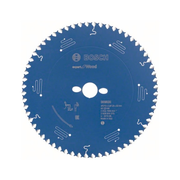 BOSCH Circular saw blade Expert for Wood 270 x 30 x 2.8 mm 60 2608644070 - Circular saw blade (machines)