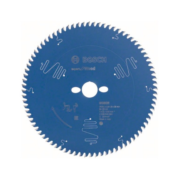BOSCH Circular saw blade Expert for Wood 260 x 30 x 2.8 mm 80 2608644091 - Circular saw blade (machines)
