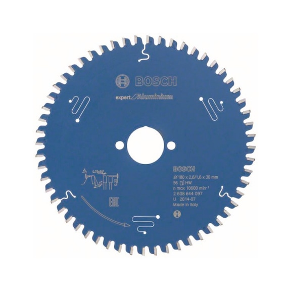 BOSCH Circular saw blade Expert for Aluminum 180 x 30 x 2.6 mm 56 2608644097 - Circular saw blade (machines)