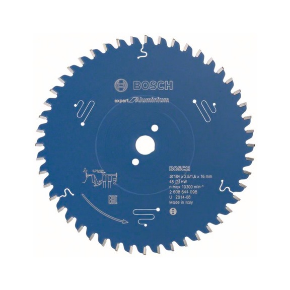 BOSCH Circular saw blade Expert for Aluminum 184 x 16 x 2.6 mm 48 2608644098 - Circular saw blade (machines)