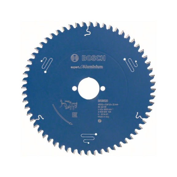 BOSCH Circular saw blade Expert for Aluminum 200 x 32 x 2.8 mm 60 2608644104 - Circular saw blade (machines)