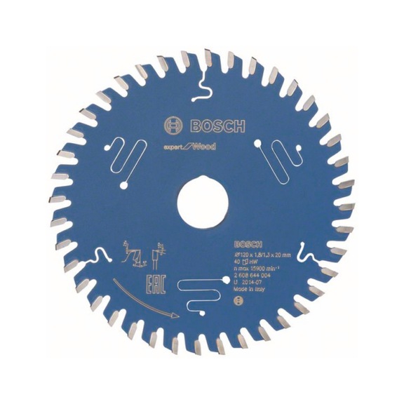 BOSCH Circular saw blade Expert for Wood 120 x 20 x 1.8 mm 40 2608644004 - Circular saw blade (machines)