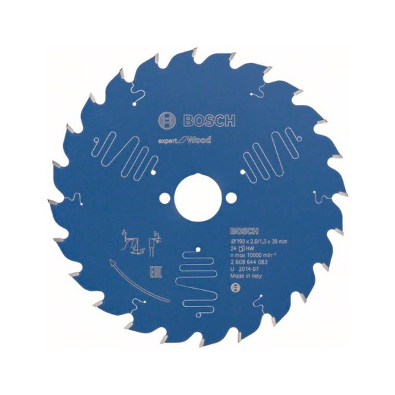 BOSCH Circular saw blade Expert for Wood 190 x 30 x 2.0 mm 24 2608644083 - Circular saw blade (machines)