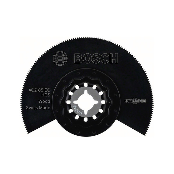 BOSCH HCS Segmentsägeblatt ACZ 85 EC Wood 85 mm 1er-Pack 2608661643 - Sägeblatt (Sonstige)