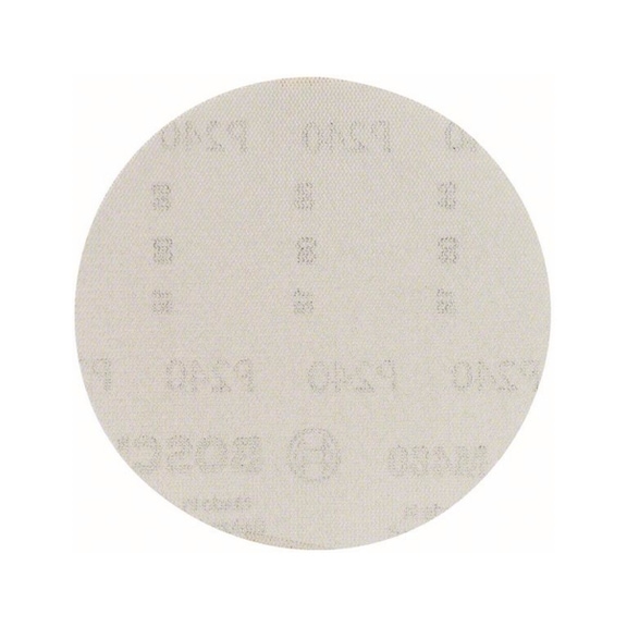 BOSCH Sanding Sheet M480 Net for Wood and Paint 115mm 240 5-pack 2608621141 - Abrasive tool made of abrasive on backing