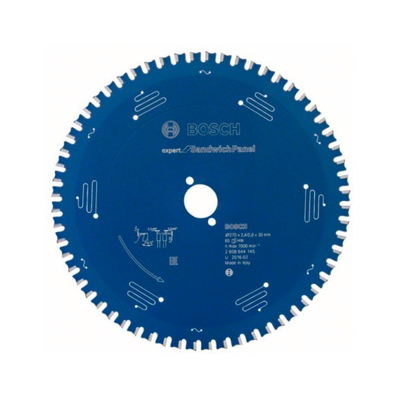 BOSCH Kreissägeblatt Expert for Sandwich Panel 270 x 30 x 2,4 mm 60 2608644145 - Kreissägeblatt (-Maschinen)