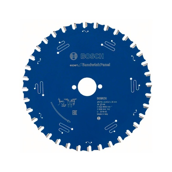 BOSCH Kreissägeblatt Expert for Sandwich Panel 210 x 30 x 2,4 mm 36 2608644142 - Kreissägeblatt (-Maschinen)
