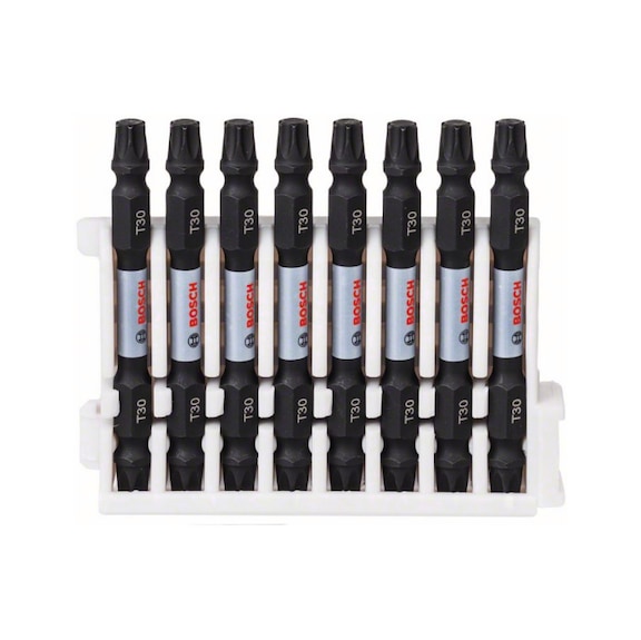 BOSCH Doppelklingen Schrauberbit-Set 8-teilig T30-T30 65 mm 2608522341 - Schraubendrehereinsatz (Sortiment)