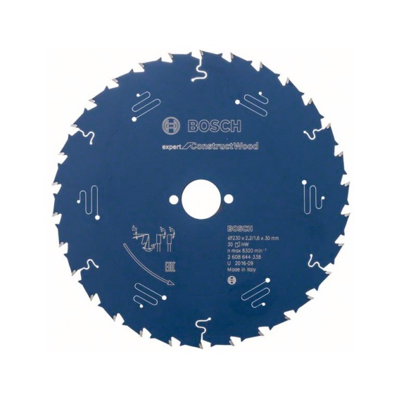 BOSCH Circular saw blade EX CW H 230x30-30 2608644338 - Circular saw blade (machines)