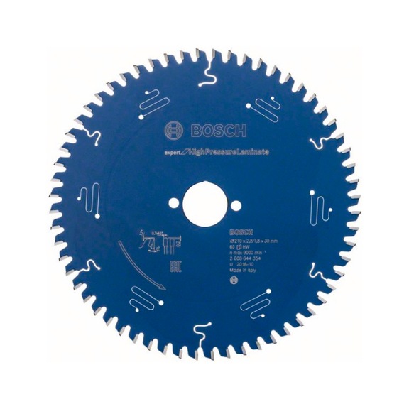 BOSCH Circular saw blade Expert High Pressure Laminate 210x30x2.8mm 60 2608644354 - Circular saw blade (machines)