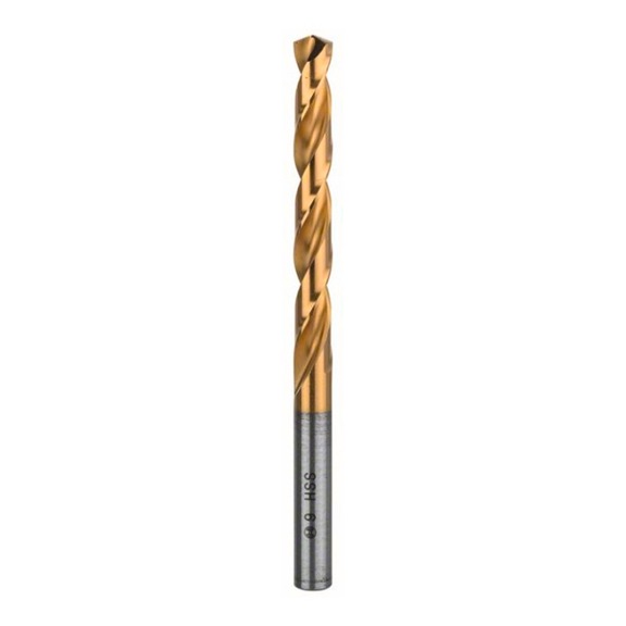 BOSCH Metal drill HSS-TiN DIN 338 9 x 81 x 125 mm 2608596741 - Solid drill bits (non-detachable cutting edges)