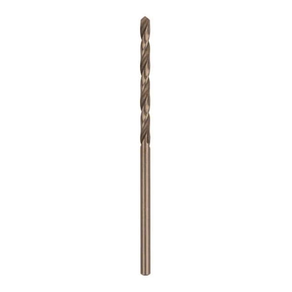 BOSCH Metal drill bit HSS-Co DIN 338 2.5 x 30 x 57 mm 1-pack 2608585841 - Solid drill bits (non-detachable cutting edges)