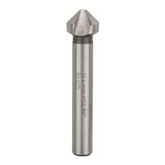 BOSCH Countersink with cylindrical shank 12.4 M 6 56 mm 8 mm 2608597507 - Countersinks and countersinks (non-detachable cutting edges)