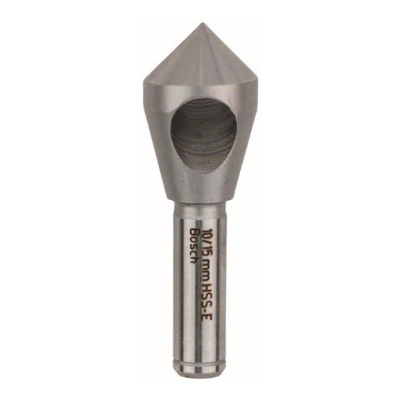 BOSCH Querlochsenker HSS-E 21 mm 10 - 15 65 mm 10 mm 2608597513 - Stufen- und Kegelsenker (nicht l&ouml;sbare Schneiden)