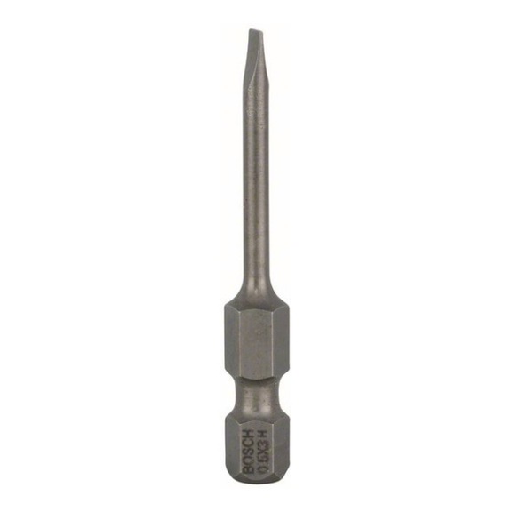 BOSCH Screwdriver bit Extra-Hard S 0.5x3.0 49 mm 3-pack 2607001473 - Bit for slotted screws