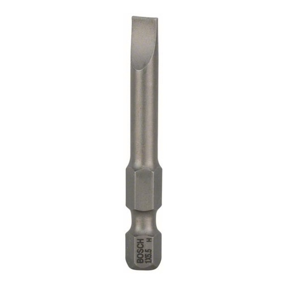 BOSCH Screwdriver bit Extra-Hard S 1.0x5.5 49 mm 3-pack 2607001481 - Bit for slotted screws