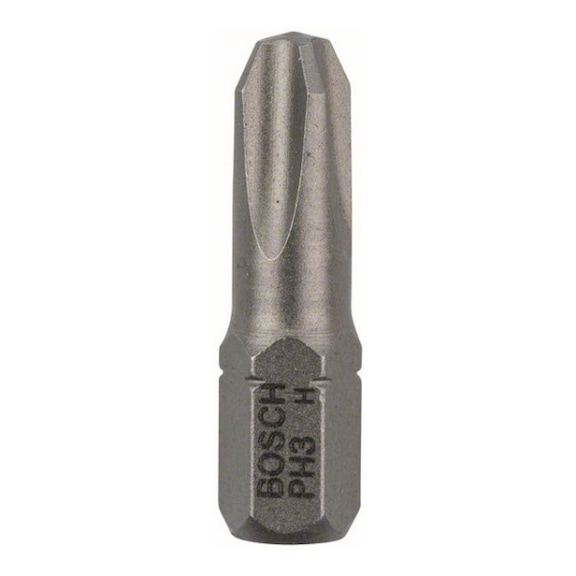 BOSCH Screwdriver bit Extra-Hard PH 3 25 mm 100-pack 2607001517 - Bit for Phillips screws