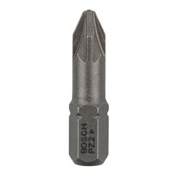BOSCH Screwdriver bit extra-hard PZ 2 25 mm 25-pack 2607001560 - Bit for Phillips screws