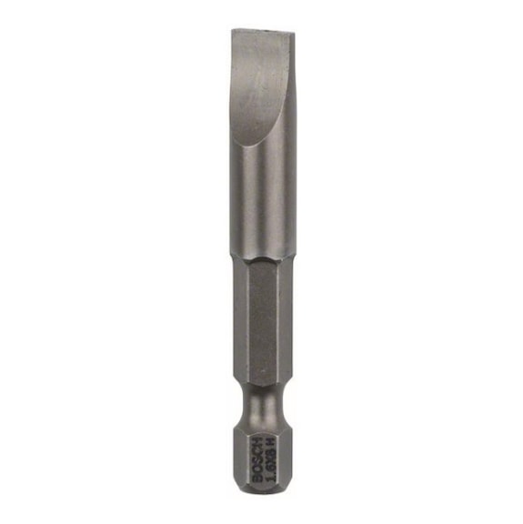 BOSCH Screwdriver bit Extra-Hard S 1.6x8.0 49 mm 3-pack 2607001487 - Bit for slotted screws