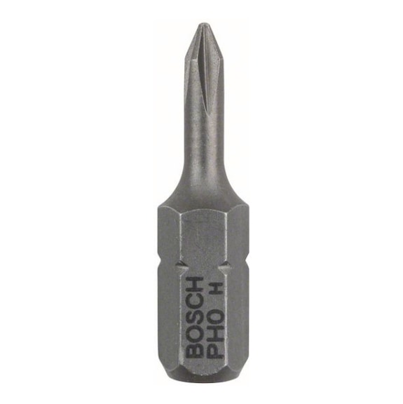 BOSCH Screwdriver bit Extra-Hard PH 0 25 mm 3-pack 2607001506 - Bit for Phillips screws