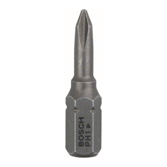BOSCH Screwdriver bit extra-hard PH 1 25 mm 3-pack 2607001508 - Bit for Phillips screws