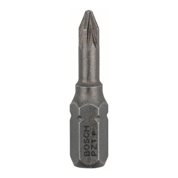 BOSCH Screwdriver bit extra-hard PZ 1 25 mm 3-pack 2607001554 - Bit for Phillips screws