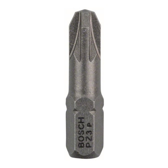 BOSCH Schrauberbit Extra-Hart PZ 3 25 mm 25er-Pack 2607001564 - Bit für Kreuzschlitzschrauben