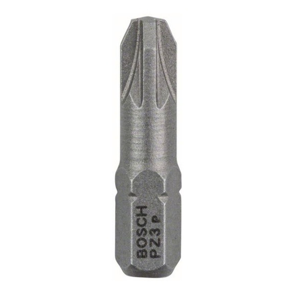 BOSCH Schrauberbit Extra-Hart PZ 3 25 mm 100er-Pack 2607001565 - Bit für Kreuzschlitzschrauben
