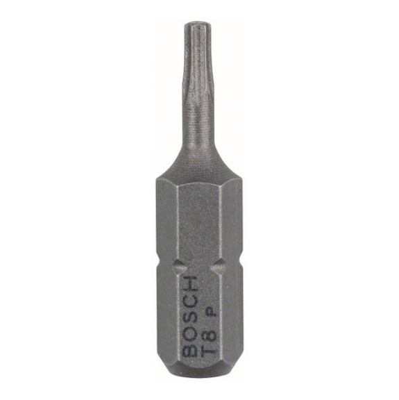 BOSCH Screwdriver bit Extra-Hard T8 25 mm 3-pack 2607001601 - Bit for hexagon socket screws