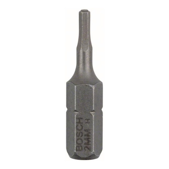 BOSCH Screwdriver bit Extra-Hard HEX 2 25 mm 3-pack 2607001718 - Bit for hexagon socket screws