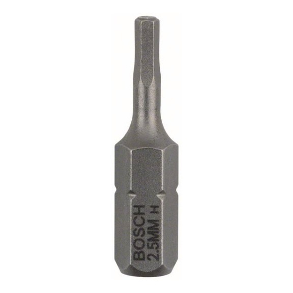 BOSCH Screwdriver bit Extra-Hard HEX 2.5 25 mm 3-pack 2607001720 - Bit for hexagon socket screws