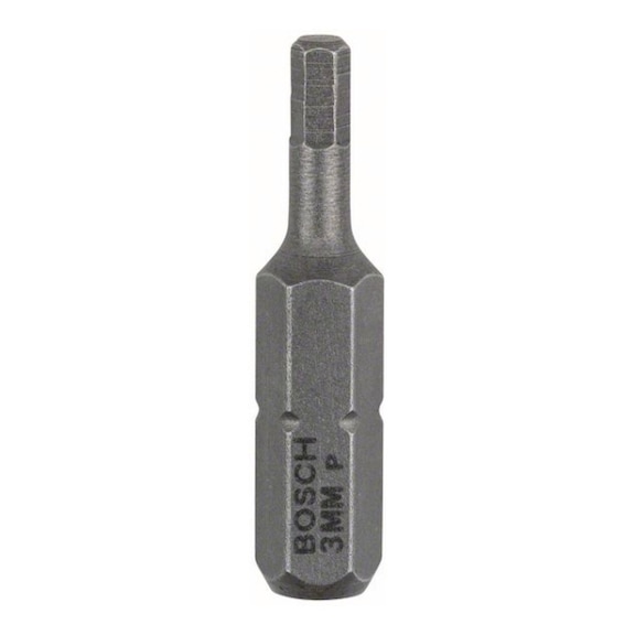BOSCH Screwdriver bit Extra-Hard HEX 3 25 mm 3-pack 2607001722 - Bit for hexagon socket screws