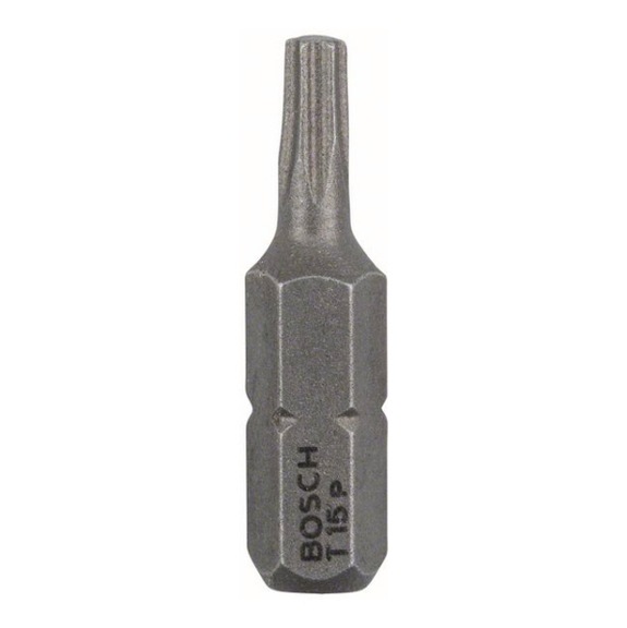 BOSCH Screwdriver bit extra-hard T15 25 mm 25-pack 2607002495 - Bit for hexagon socket screws