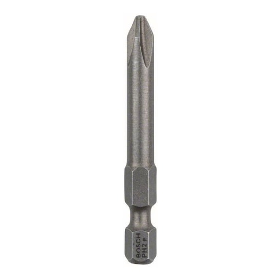 BOSCH Schrauberbit Extra-Hart PH 2 49 mm 25er-Pack 2607002503 - Bit für Kreuzschlitzschrauben