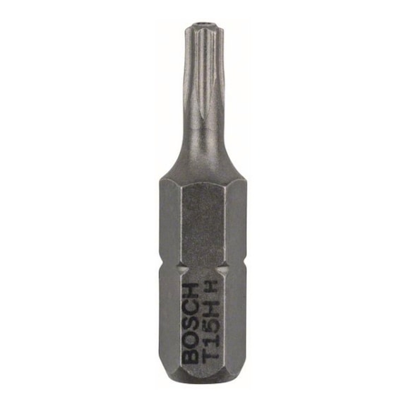 BOSCH T15H Security Torx® extra-hard screwdriver bit 2 pcs. 2608522010 - Bit for hexagon socket screws