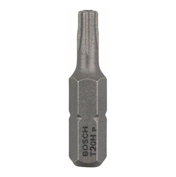 BOSCH T20H Security Torx® extra-hard screwdriver bit 2 pcs. 2608522011 - Bit for hexagon socket screws
