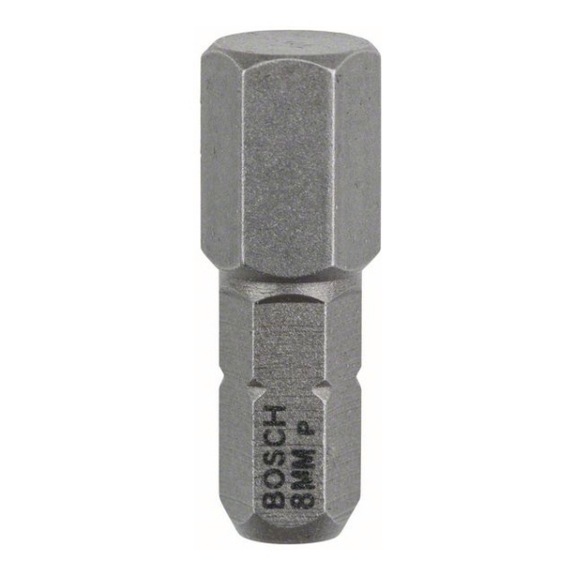 BOSCH Screwdriver bit extra-hard HEX 8 25 mm 3-pack 2607001730 - Bit for hexagon socket screws