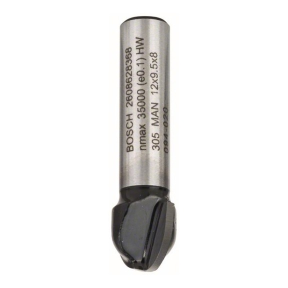 BOSCH Router cutter 8 mm R1 6 mm D 12 mm L 9.2 mm G 40 mm 2608628368 - Grooving cutters