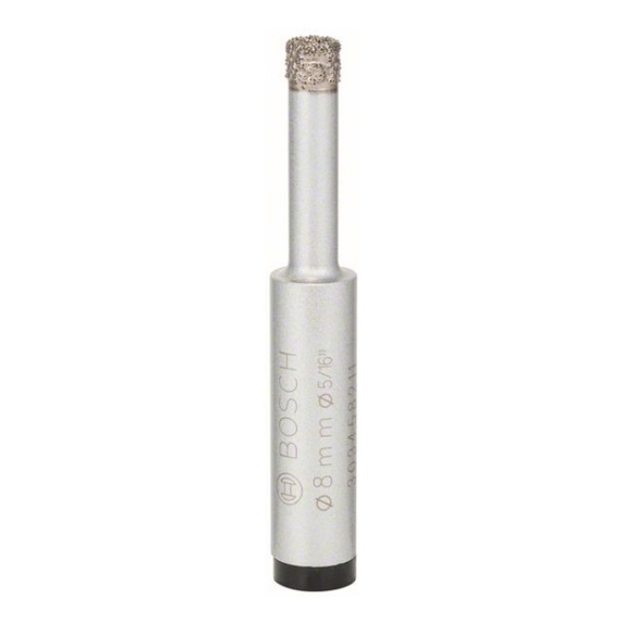 BOSCH Diamond dry drill bit Easy Dry Best for Ceramic 8 x 33 mm 2608587141 - Impact drill